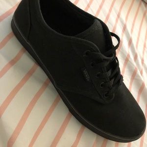 Never worn black vans